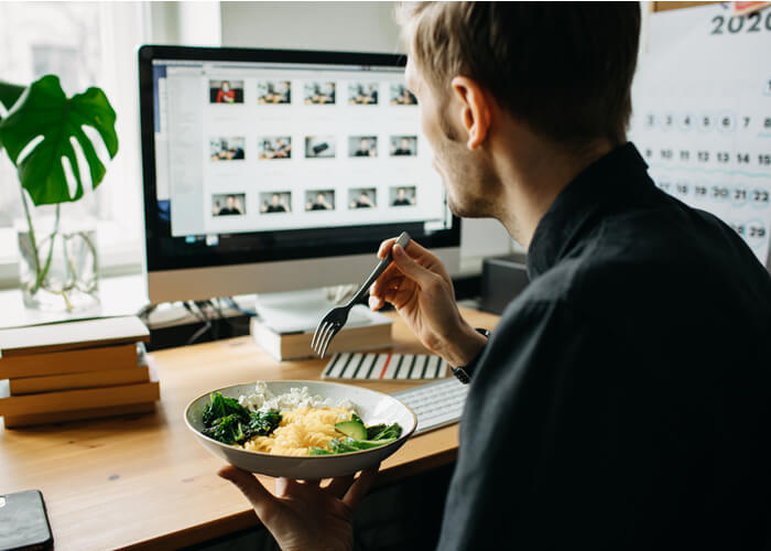 10 Quick Work from Home Lunches