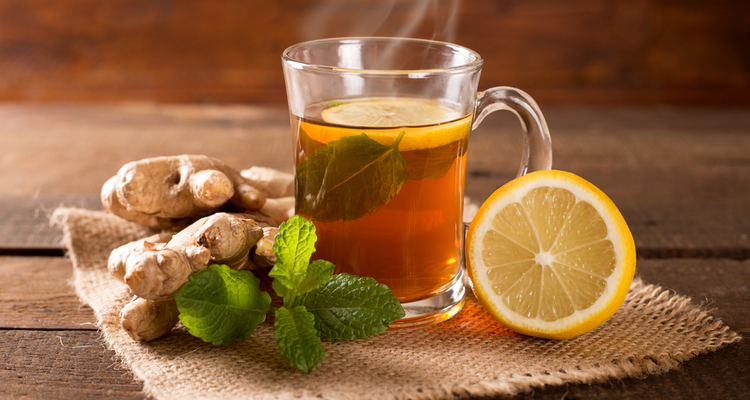   Ginger-Honey Tea