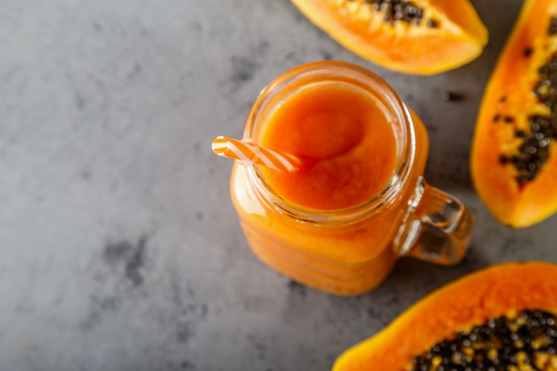 Papaya Smoothie Recipe, How to make Papaya Smoothie Recipe 