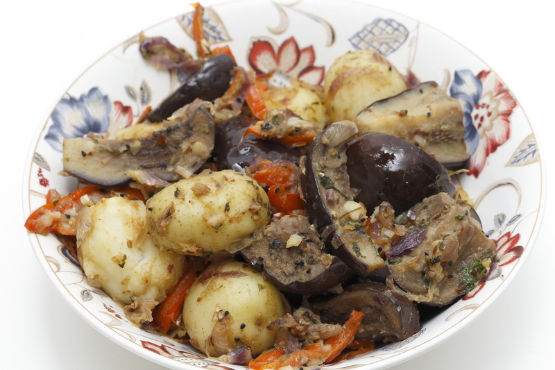Potato & Eggplant Curry