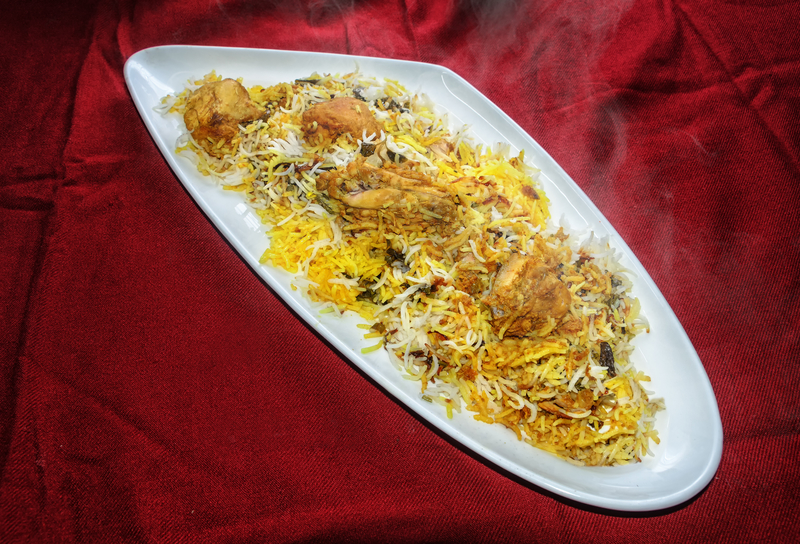 Hyderabad Chicken Dum Biryani