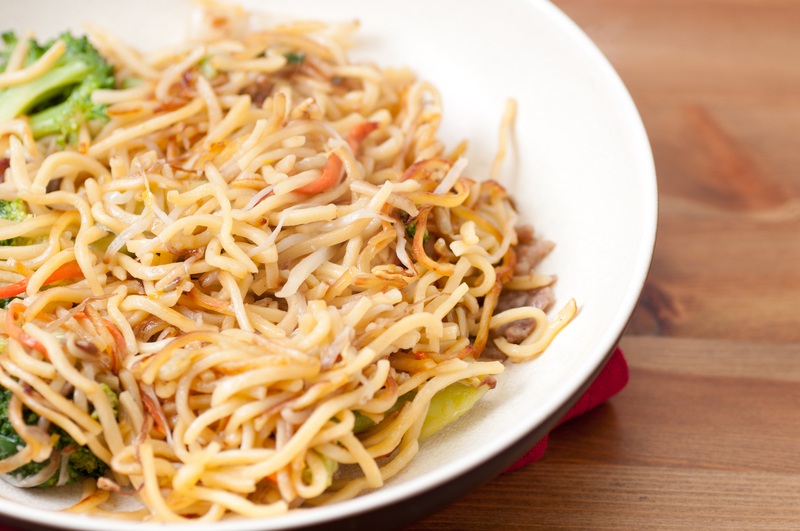 Vegetable chow mein