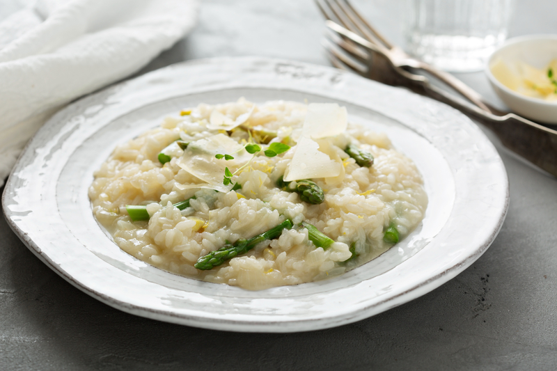 Slow Cooker Risotto with Parmesan