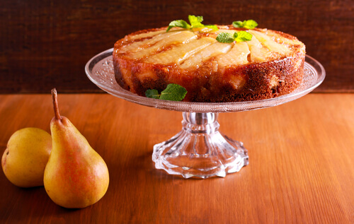 Normandy Pear Cake