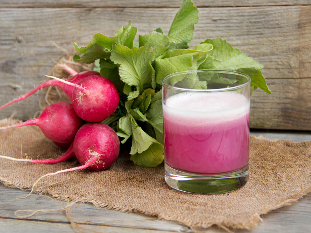 health benefits of radish juice