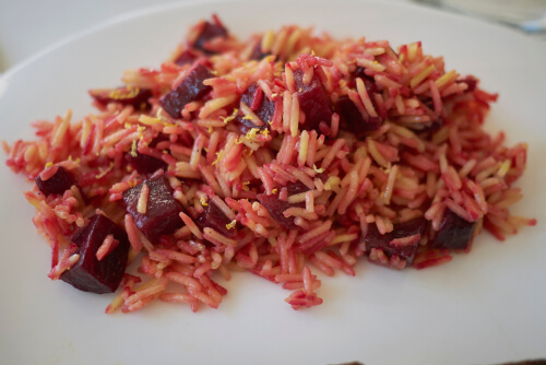 One Pot Beetroot Rice