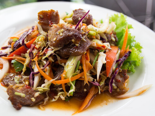 Authentic Thai Steak Salad
