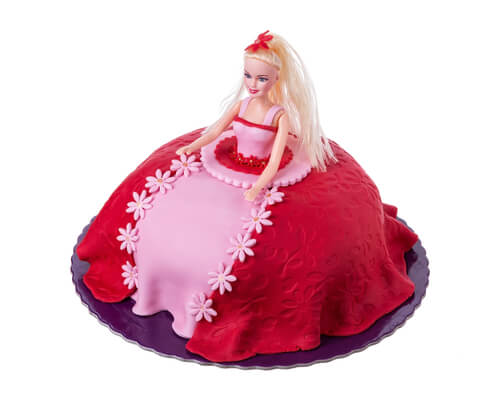 Barbie cake, Food & Drinks, Homemade Bakes on Carousell