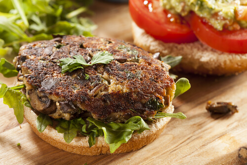 Veggie Burger Recipe | Easy Veggie Burger | Veg Burger - Vaya.in