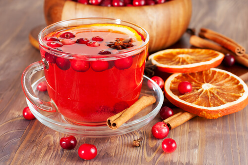 THE BEST Easy Hot Cranberry Tea Recipe