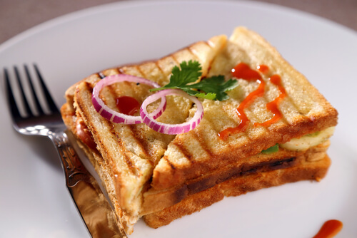 Tandoori Veg Sandwich