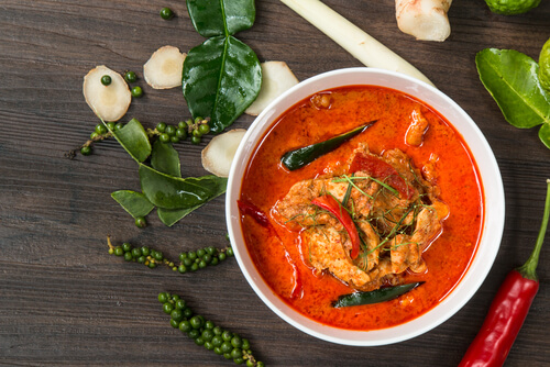 Thai Panang Curry with Chicken