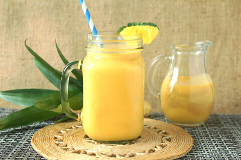Pineapple Milkshake