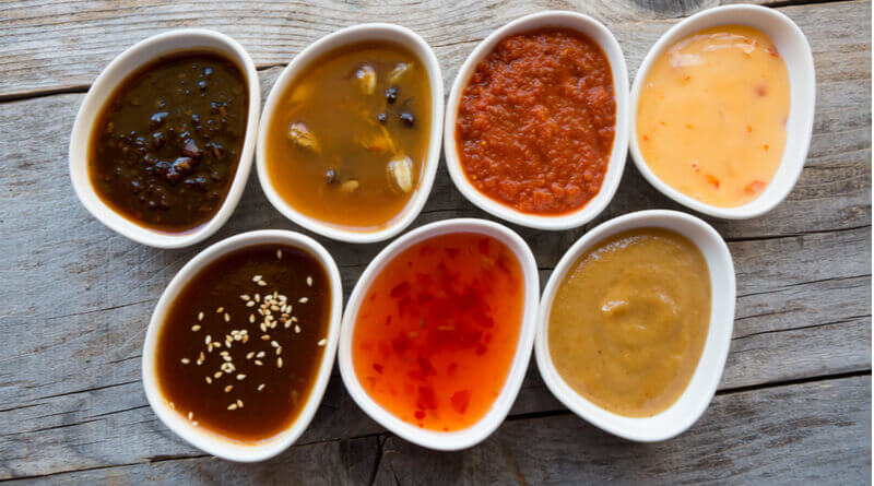 Different sauces