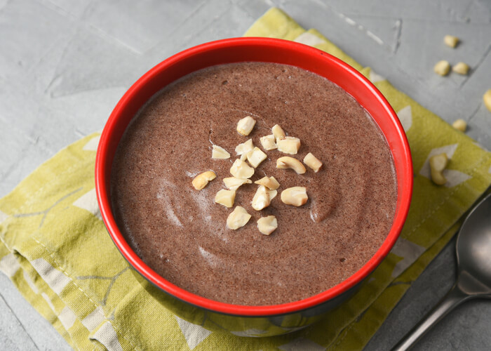 Eggless Whole Wheat Finger Millet Chocolate Cake-Ragi Chocolate Cake Recipe  with Chocolate sauce - Padhuskitchen