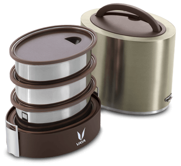 Lunch Box: Buy Stainless Steel Lunch Box | Tiffin Box Online - Vaya.in