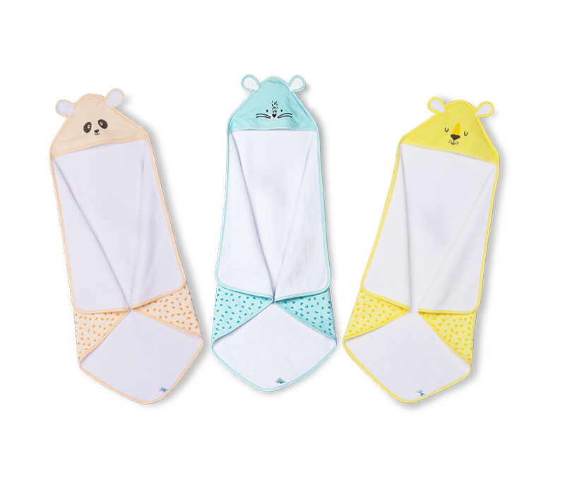 new born hooded towel