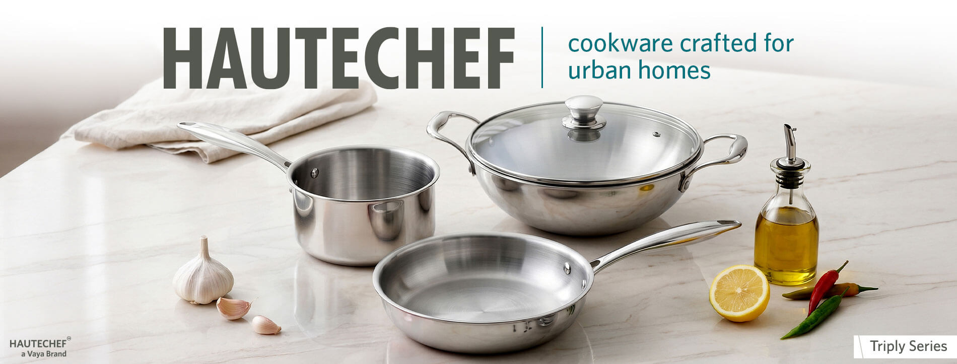 vaya triply cookware