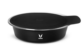 HauteCase - 1100 ml - Sable Black - with Stack Lid