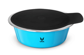 HauteCase - 1500 ml - Azure Blue - with Stack Lid
