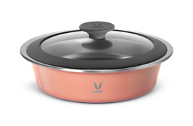 HauteCase - 1100 ml - Sandy Coral - with Glass Lid