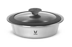 HauteCase - 1100 ml - Pearl Grey - with Glass Lid