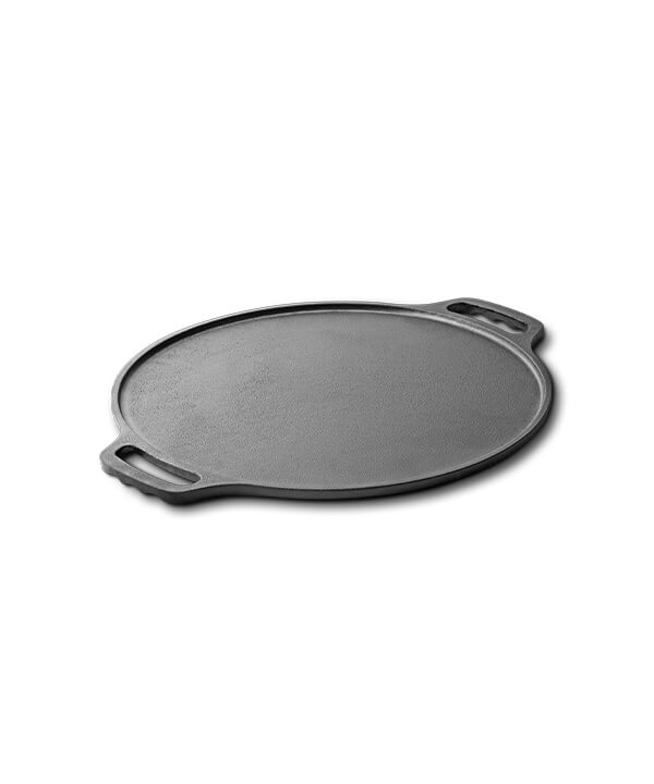 Pre-Seasoned Cast Iron Flat Tawa - 30cm Diameter