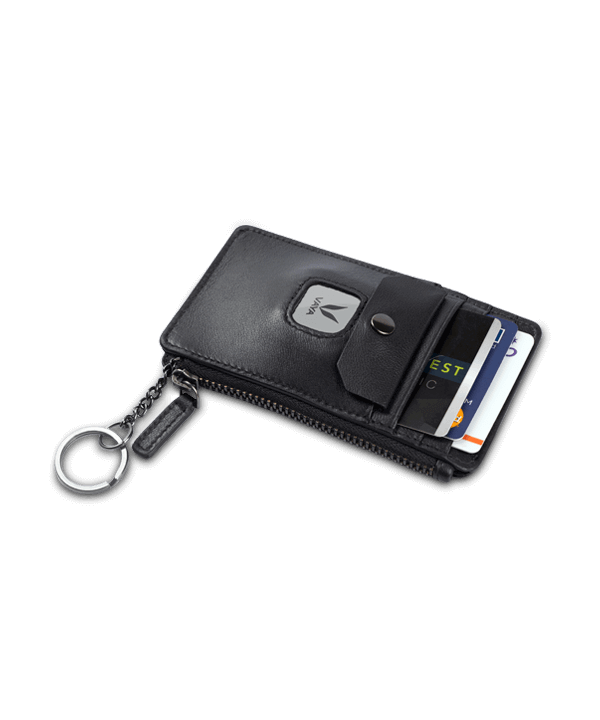Elyte Wallet Black with RFID blocking + Lynk Cool Grey