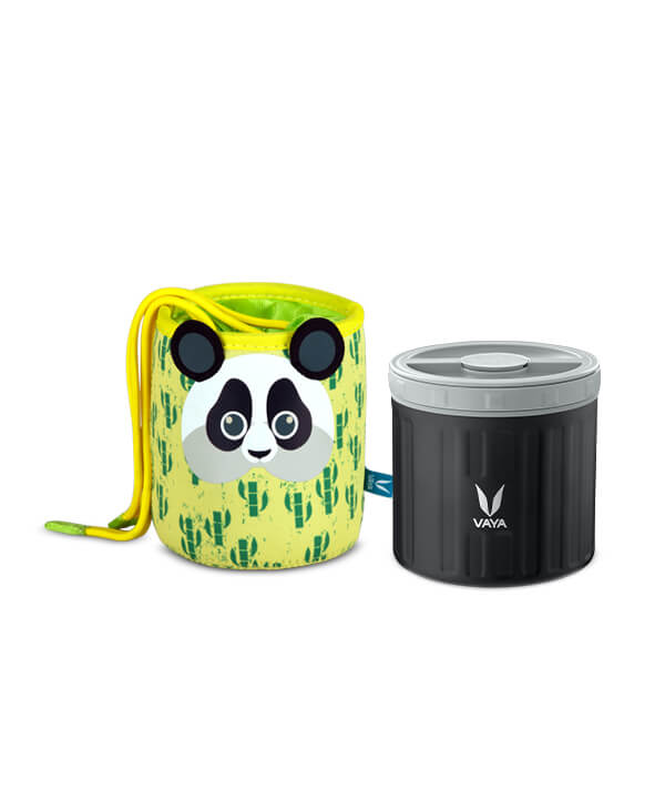 Vaya Preserve - 260 ml - Black with GoChamp - Panda