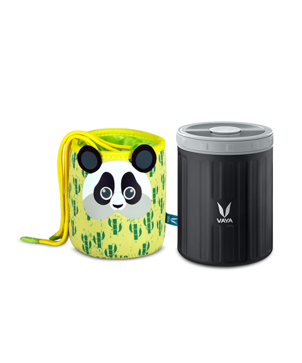 Vaya Preserve - 440 ml - Black with GoChamp - Panda