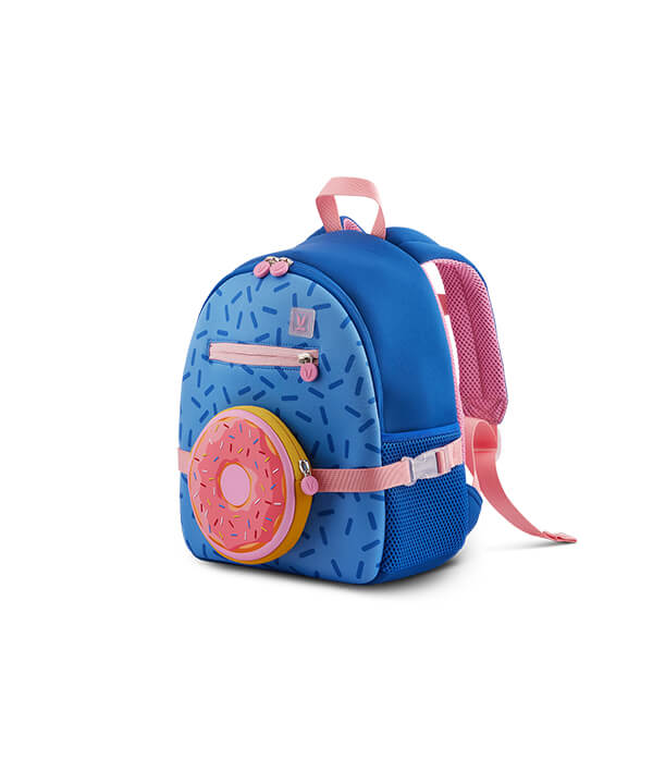 Ly'l-Champ - Toddler & Preschoolers Backpack - Donut Blue