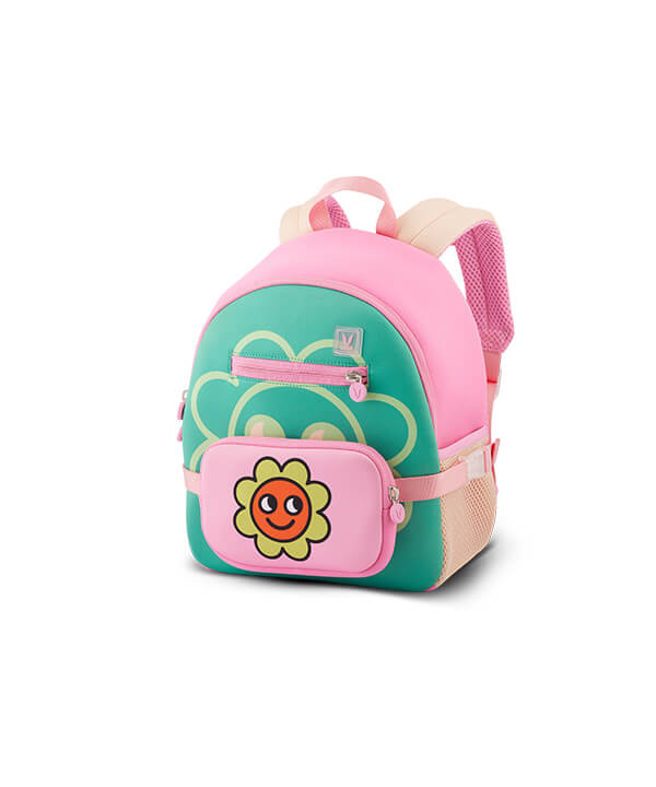 Ly'l-Champ - Toddler & Preschoolers Backpack - Smiley Mint