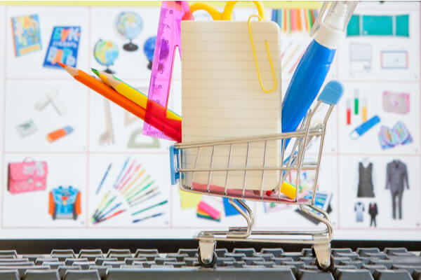 online shopping school supplies