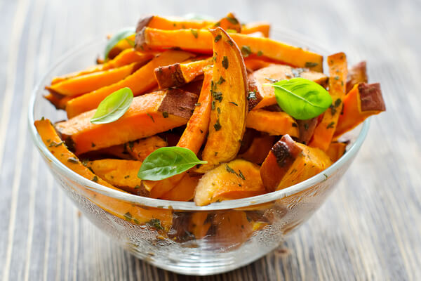 baked sweet potato fries