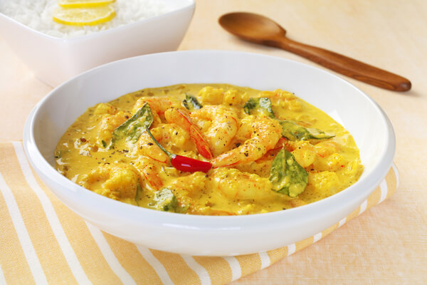 prawn coconut curry