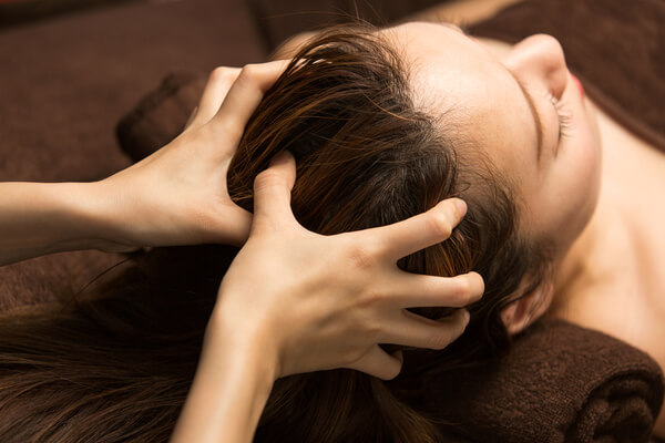 scalp massage