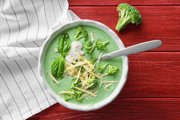 broccoli mushroom soup