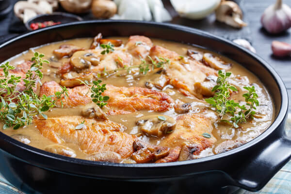 creamy chicken marsala