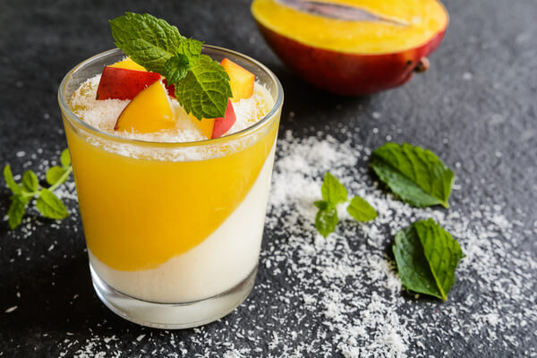 mango mousse