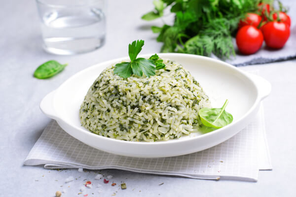 spinach rice