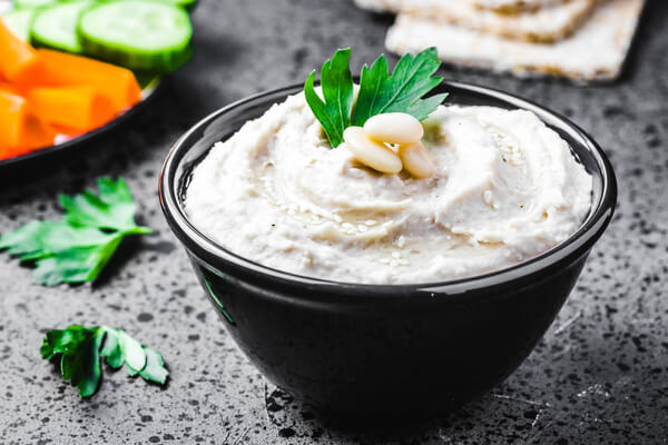 white bean dip