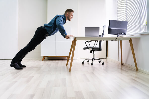 desk push ups